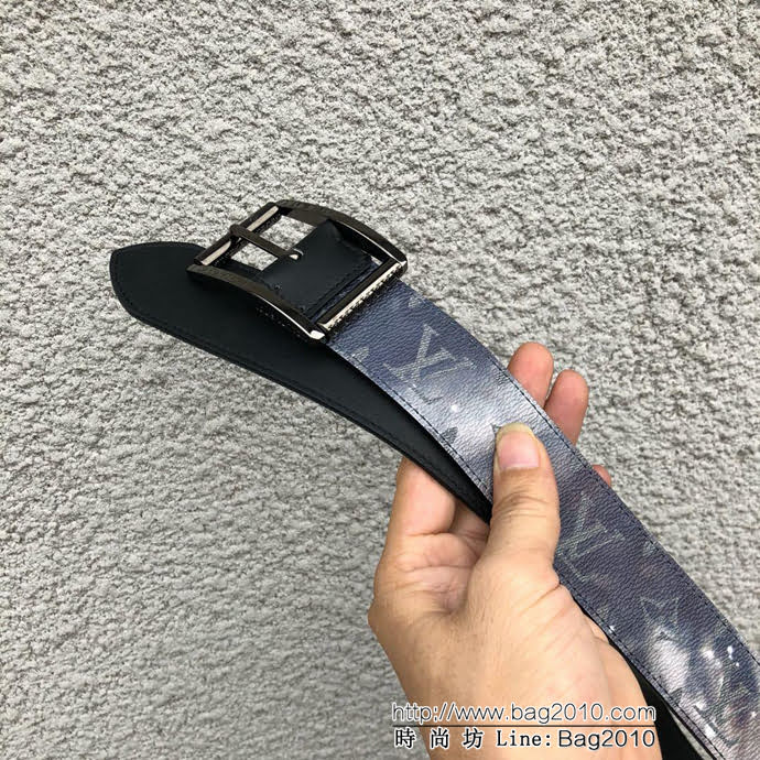 路易威登LV 星空雙面腰帶 官網限定款 M0132U 2019春夏季預展系列 小牛皮男士皮帶  xfp1365
